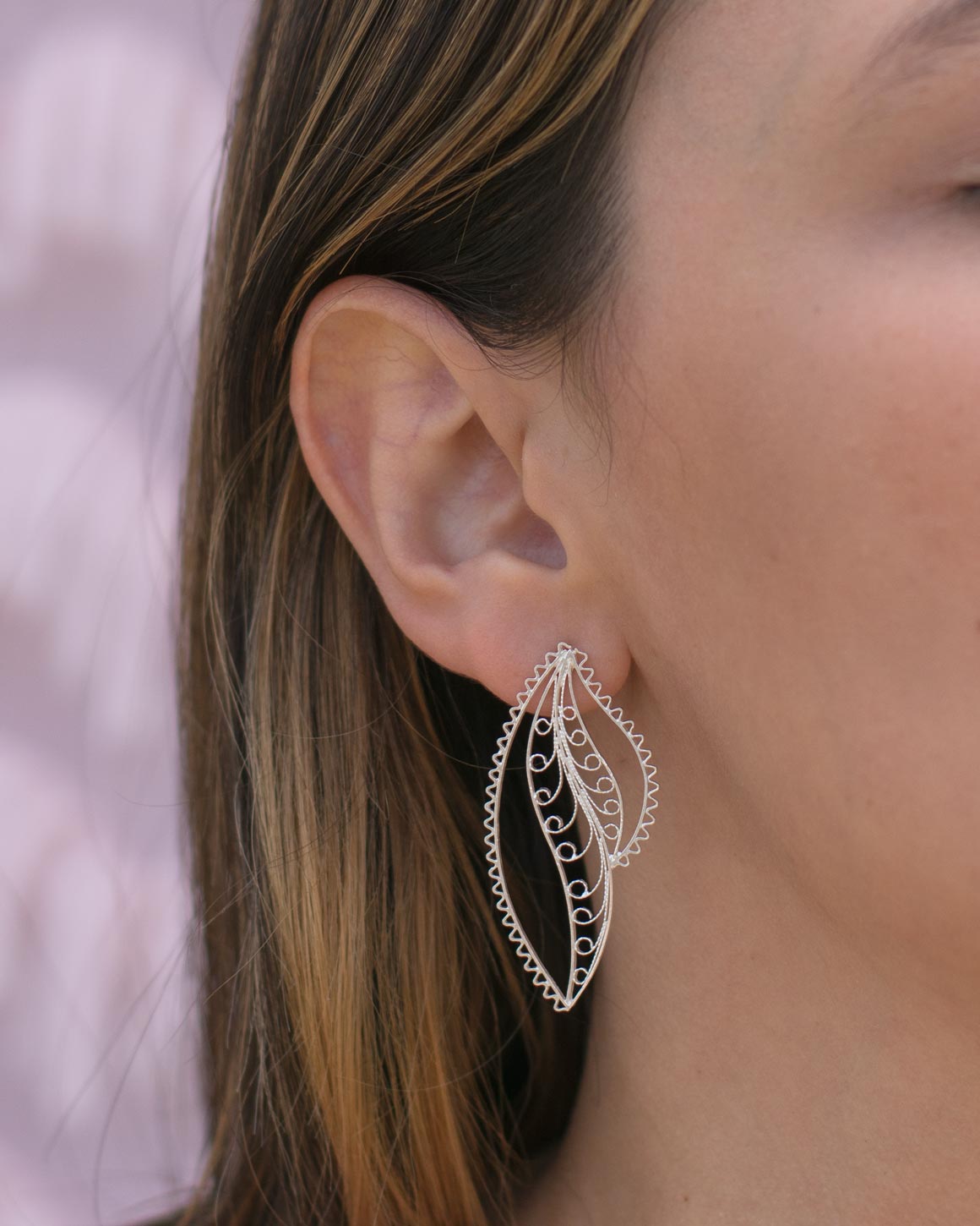 Aretes Hebe en Filigrana