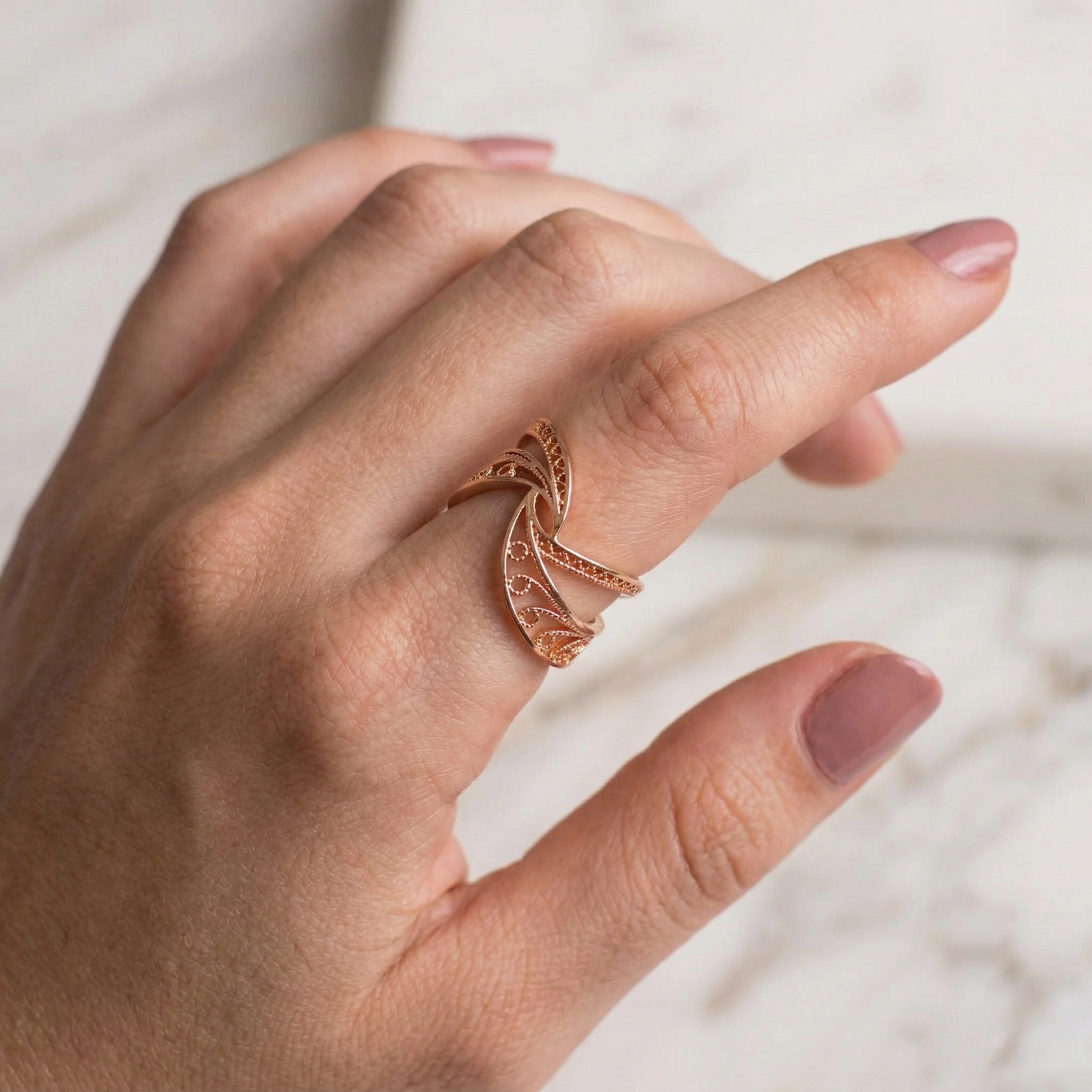 Anillo Kim en Filigrana de Mompox