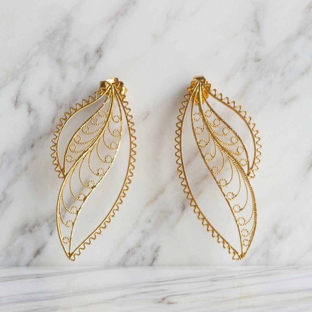 Aretes Hebe en Filigrana