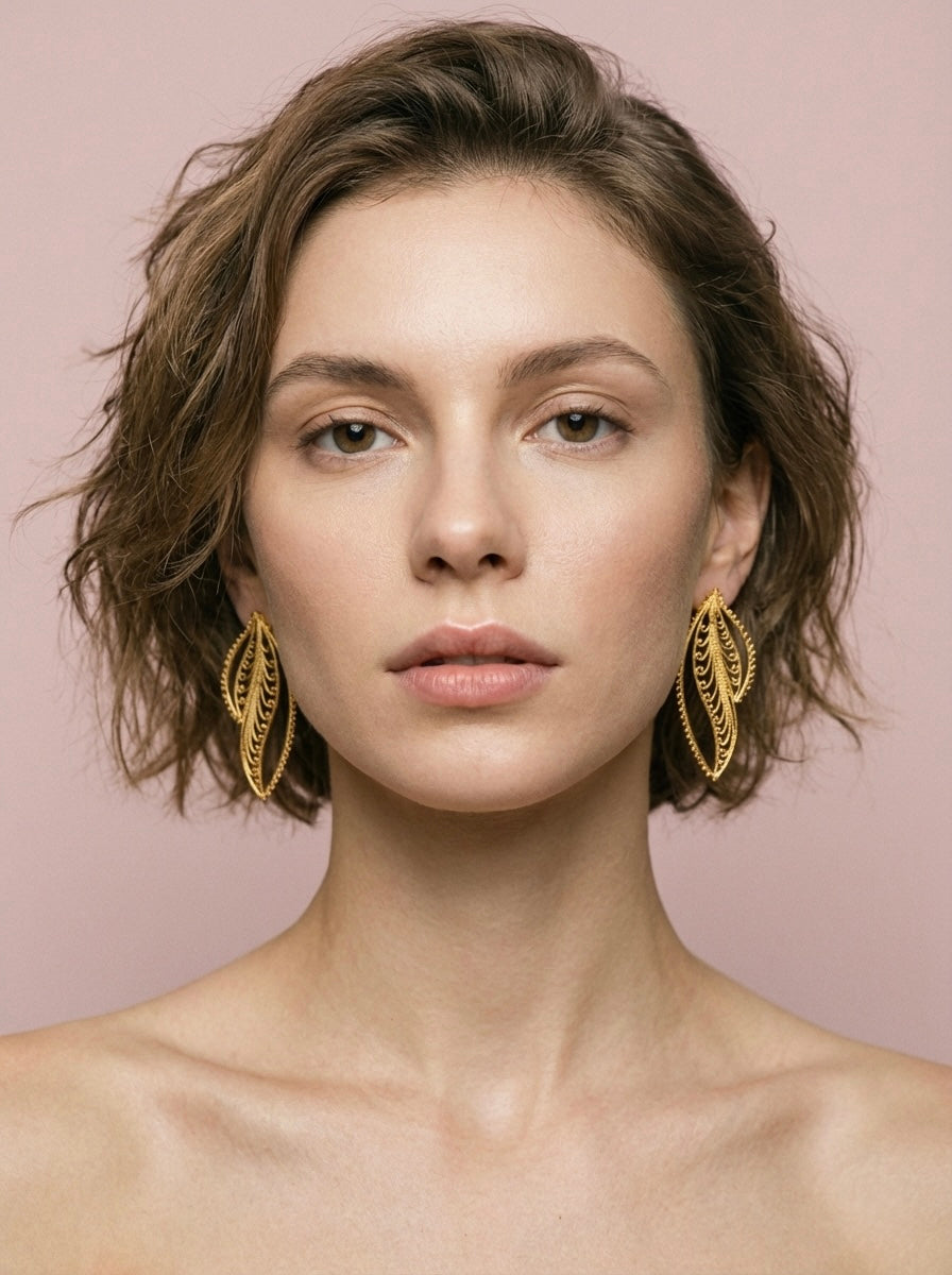 Aretes Hebe en Filigrana