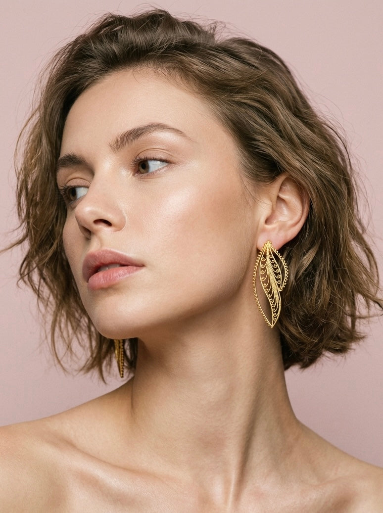 Aretes Hebe en Filigrana