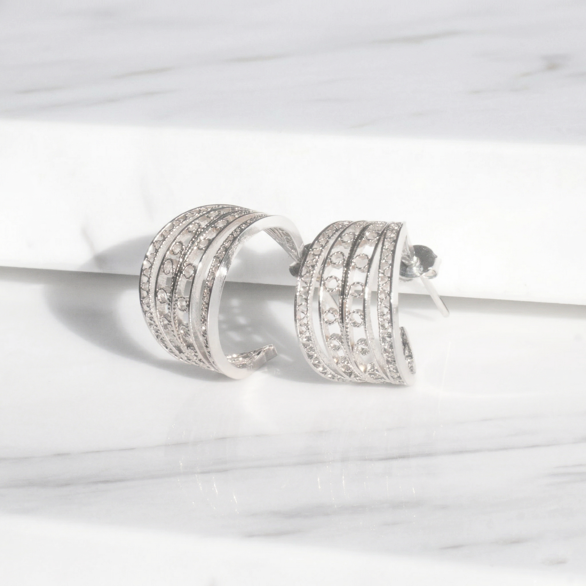 Candongas Rena en Filigrana de Mompox