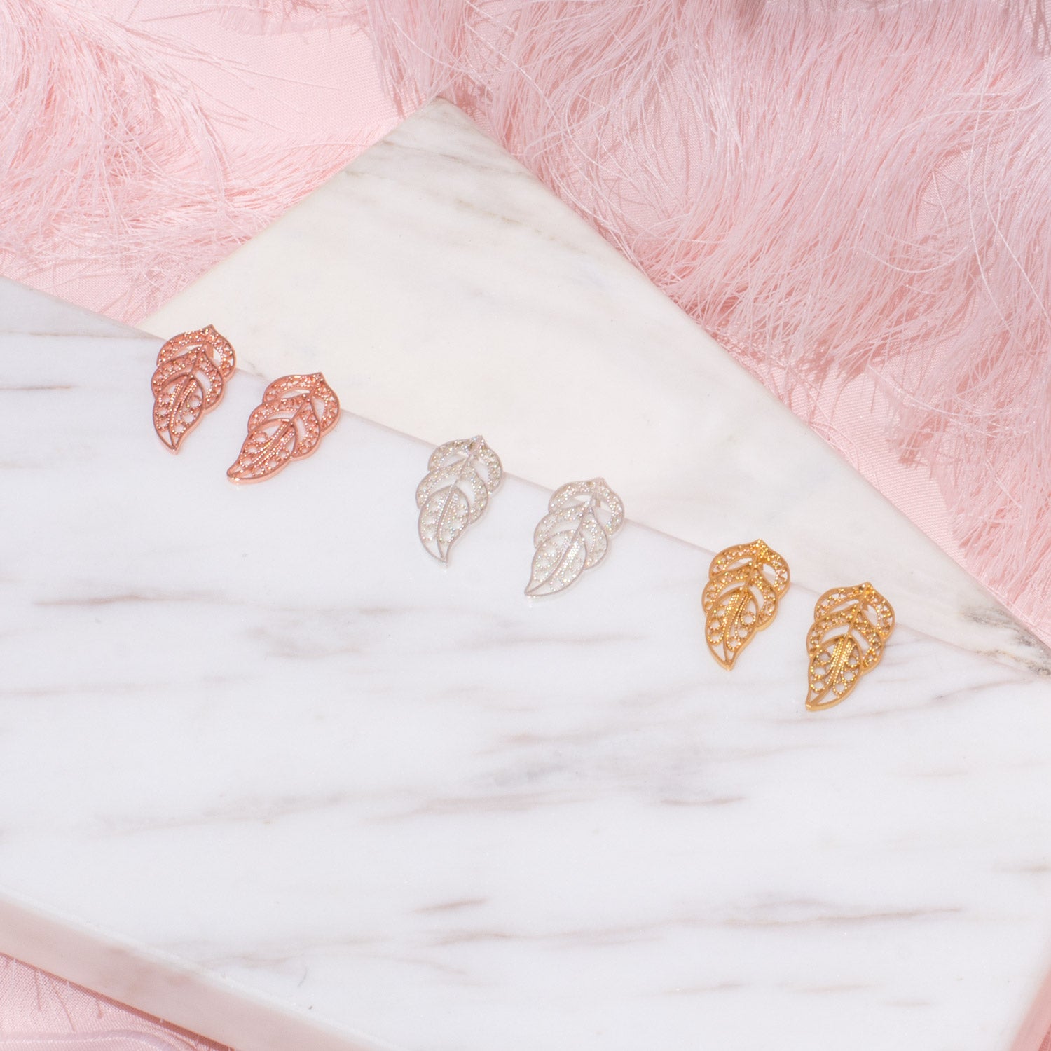 Aretes Topo Apate en Filigrana