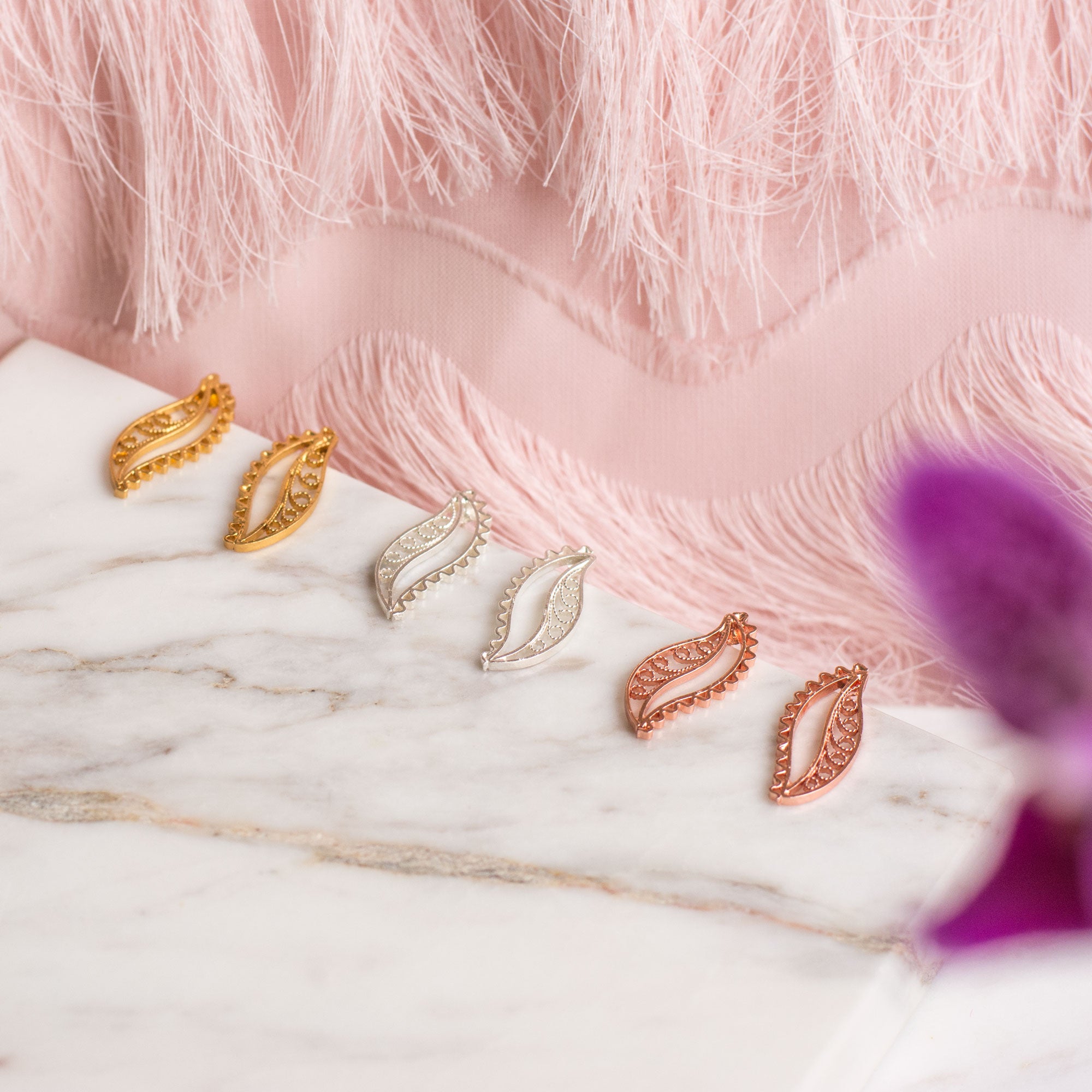 Aretes Pety en Filigrana