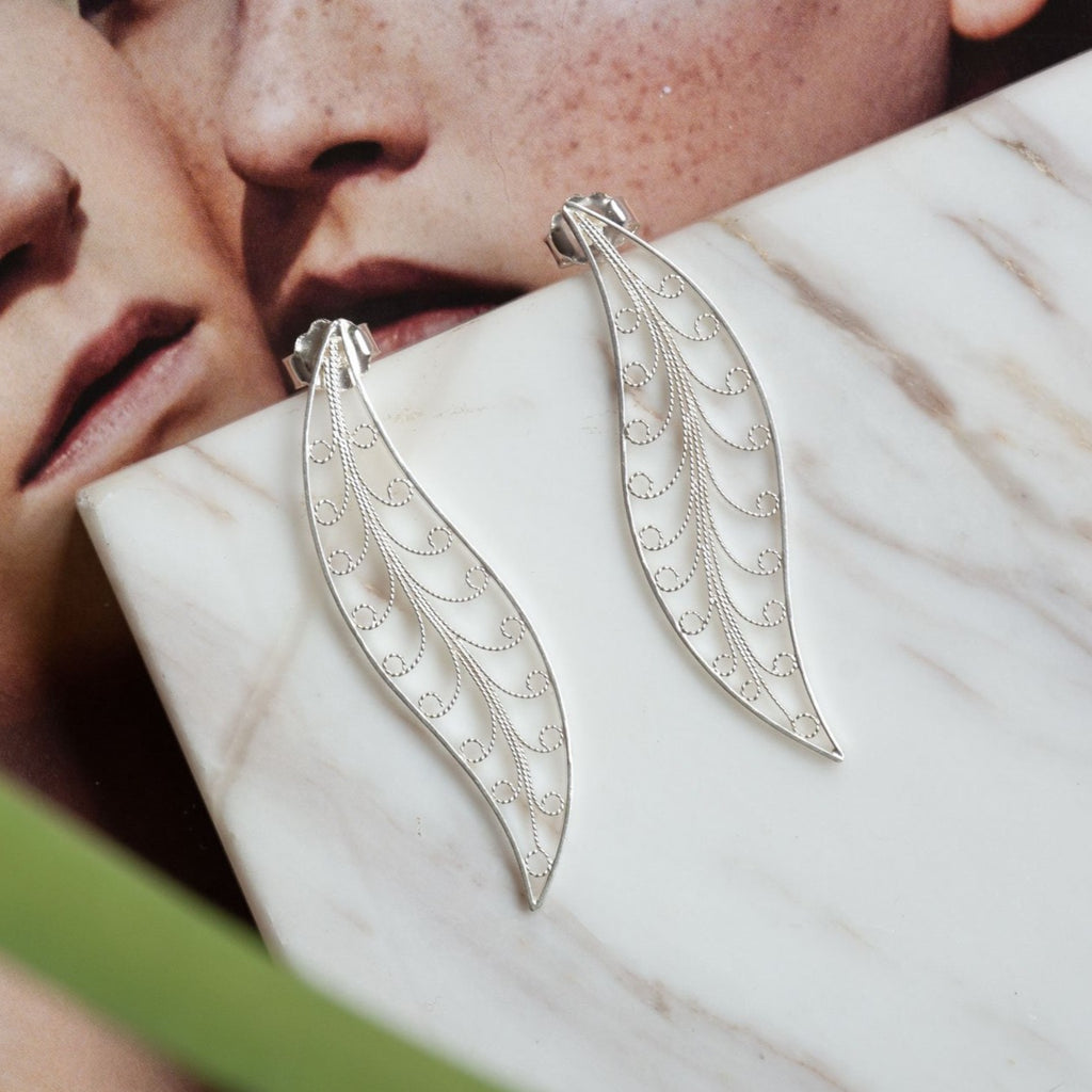 Aretes de Filigrana Momposina en Plata Sterling. Filigree Jewelry #IAMDAILA