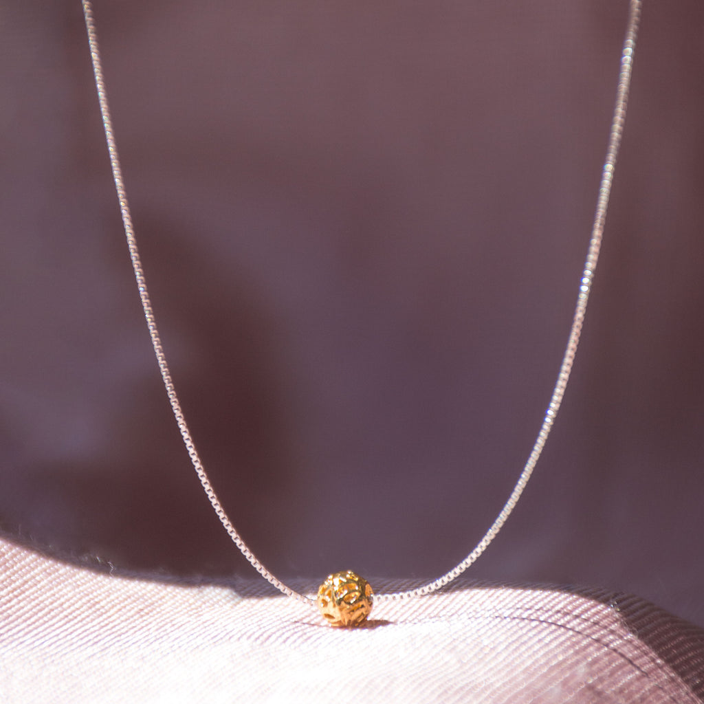 Collar Esfera Mini en Filigrana