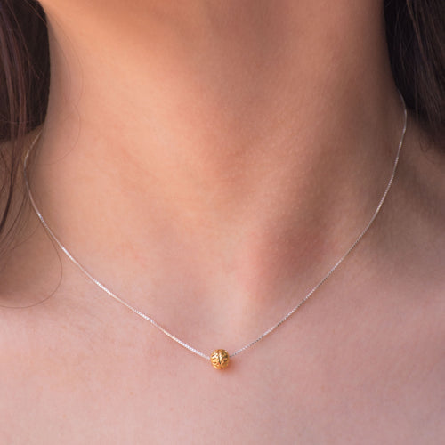 Collar Esfera Mini en Filigrana
