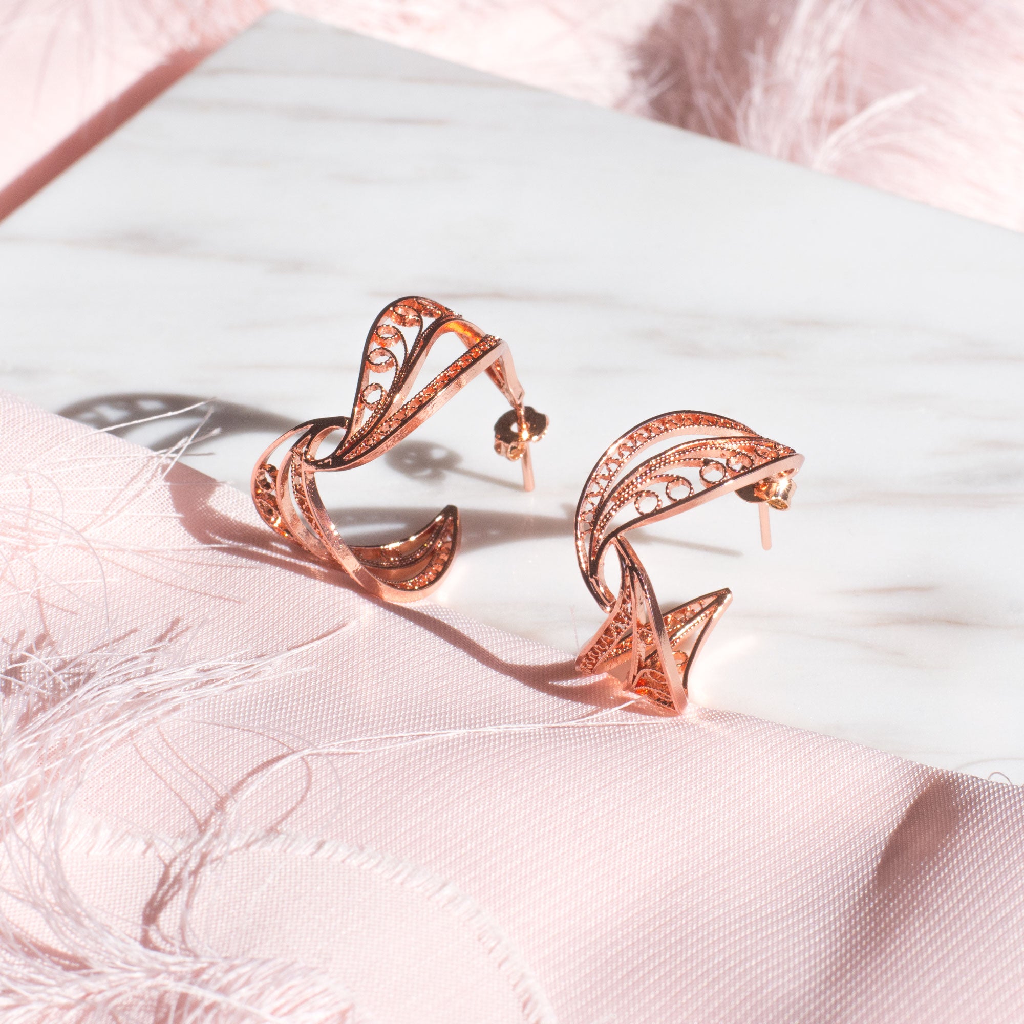 Aretes Candonga Kim en Filigrana