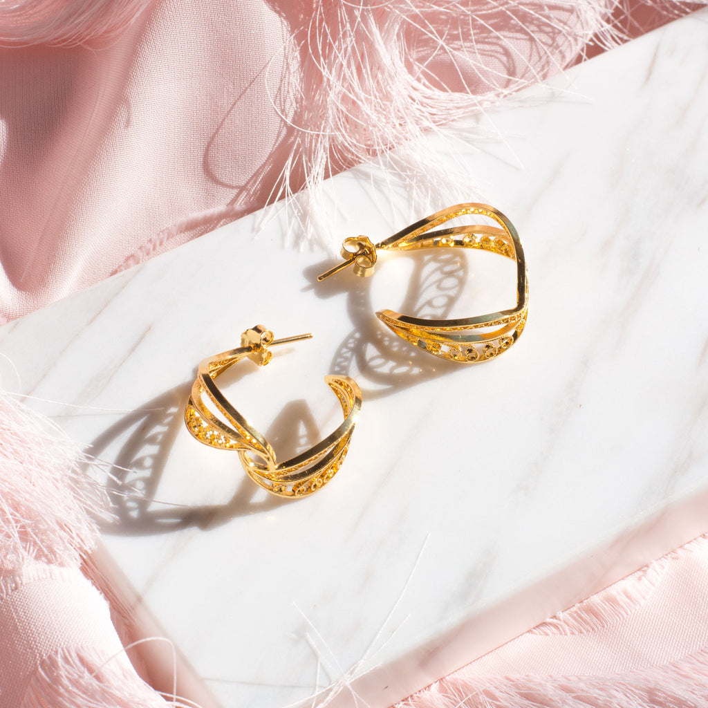 Aretes Candonga Kim en Filigrana