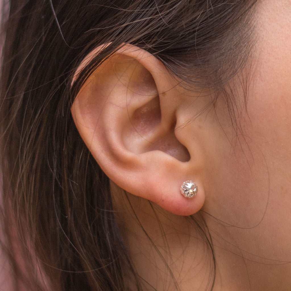 Aretes Esfera Mini en Filigrana
