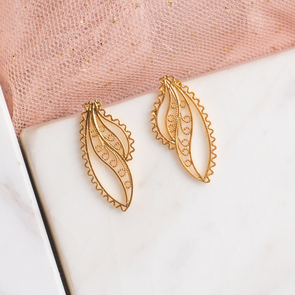 Aretes Topo Hebe Mini en Filigrana